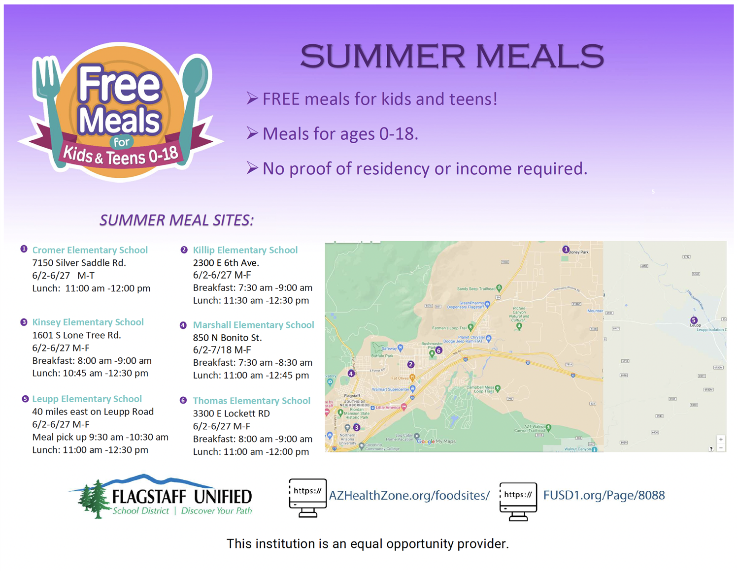 Summer meals